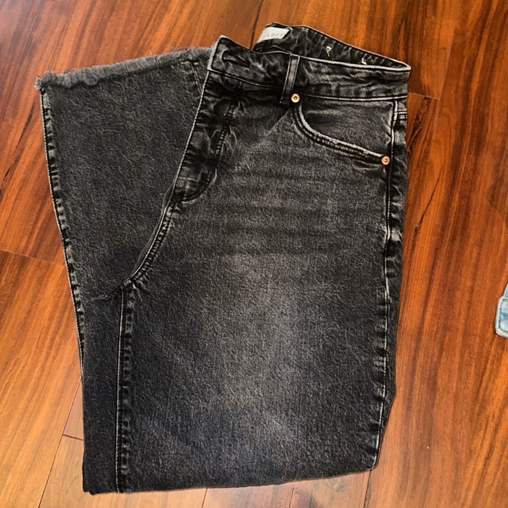 LOFT Black Denim